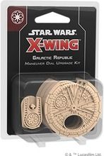 Fantasy Flight Games, Star Wars: X-Wing 2nd Edition, Galactic Republic Maneuver Dial Upgrade Kit, wydanie angielskie