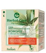 Farmona, Herbal Care, krem przeciwzmarszczkowy konopie z roślinnym bio-retinolem, cera dojrzała, 50 ml