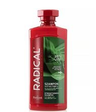 Radical, Skrzyp, szampon wzmacniający do włosów osłabionych i wypadających, 400 ml