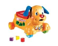 Fisher-Price, chodzik-jeździk Szczeniaczka Uczniaczka, zabawka edukacyjna