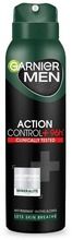 Garnier, Men, dezodorant, spray, Action Control, 96h+ clinically tested, 150 ml