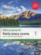 Geografia. Oblicza geografii. Karta pracy ucznia. Liceum ogólnokształcące. Klasa 1. Zakres podstawowy