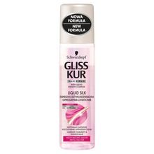 Gliss Kur, Liquid Silk, odżywka-spray do włosów matowych, 200 ml