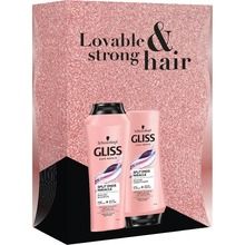 Gliss, Split Ends Miracle, szampon do włosów 250 ml + odżywka do włosów 200 ml, zestaw