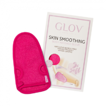 Glov, Skin Smoothing Body Massage Glove, rękawiczka do masażu ciała, pink