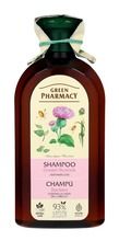 Green Pharmacy, szampon przeciw wypadaniu włosów z łopianem, 350 ml