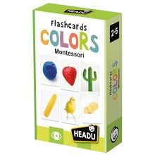 Headu, Montessori, Karty kolory, gra edukacyjna