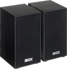 Ibox, IGLSP1B 2.0, zestaw głośników, ciemne drewno