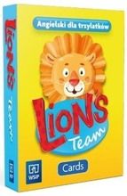 Język Angielski. 3-latek. Lion's Team. Cards