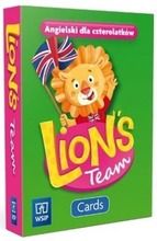 Język Angielski. 4-latek. Lion's Team. Cards