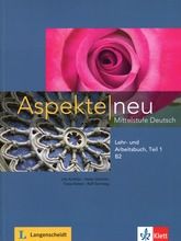 Język niemiecki. Aspekte Neu B2 Mittelstufe Deutsch Lehr- und Arbeitsbuch + CD Teil 1