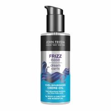 John Frieda, Frizz-Ease Dream Curls Creme Oil, kremowy olejek podkreślający skręt loków, 100 ml