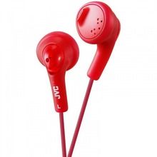 JVC, słuchawki douszne HA-F160, czerwone