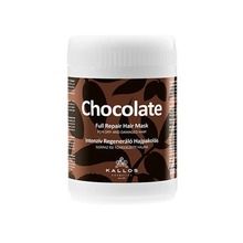 Kallos, Chocolate, intensywna regenerująca maska czekoladowa do włosów suchych i łamiących się, 1000 ml
