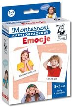 Kapitan Nauka. Montessori. Karty obrazkowe. Emocje. 2-5 lat