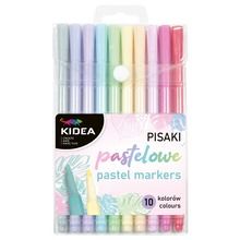 Kidea, pisaki pastelowe, 10 kolorów