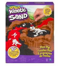 Kinetic Sand, Wykopalisko dinozaurów, piasek kinetyczny z akcesoriami
