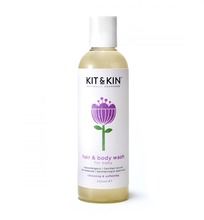 Kit & Kin, organiczny żel do mycia 2w1, do ciała i włosów maluszka, 250 ml