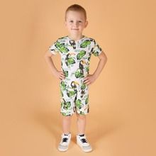 Komplet chłopięcy, T-shirt, Szorty, mix, Nicol