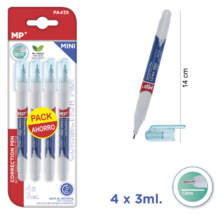 Korektor mini, 3 ml, 4 szt.
