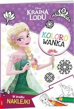 Kraina Lodu. Kolorowanka z naklejkami