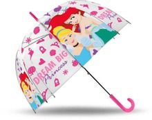 Księżniczki Disneya, parasolka przezroczysta automatyczna, 46 cm