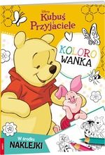Kubuś i Przyjaciele. Kolorowanka z naklejkami