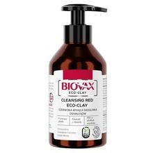 L`biotica, Biovax Eco-clay, czerwona, myjąca ekoglinka do włosów, 200 ml