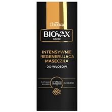 L`biotica, Biovax, Glamour Caviar, maska do włosów intensywnie regenerująca, złote algi & kawior, 150 ml
