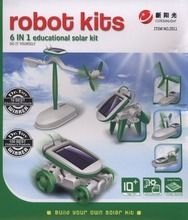 Lean Toys, Robot solarny, zestaw edukacyjny 6w1