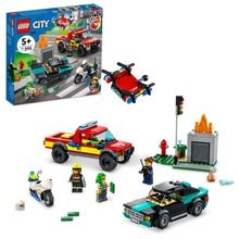 LEGO City, Akcja strażacka i policyjny pościg, 60319