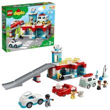 LEGO DUPLO, Parking piętrowy i myjnia samochodowa, 10948