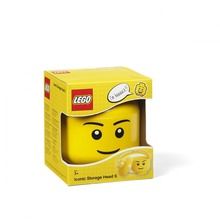 LEGO, mała głowa, chłopiec, pojemnik do przechowywania