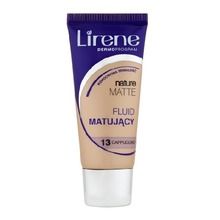 Lirene, Nature Matte fluid matujący do twarzy, 13 Cappuccino, 30 ml