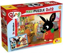 Lisciani, Bing, W szkole, maxi puzzle