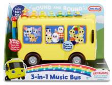 Little Tikes, Little baby Bum, muzyczny autobus 3w1, zabawka interaktywna