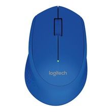 Logitech, mysz optyczna, 1000 dpi, niebieska