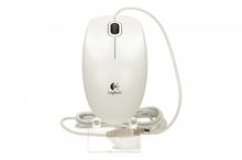 Logitech, mysz optyczna B100 OEM 910-003360 White