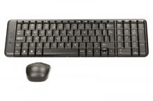Logitech, zestaw bezprzewodowy klawiatura i mysz MK220 920-003168