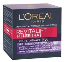 L'Oreal Paris, Revitalift, Filler Anti-Age. krem na noc, 50 ml