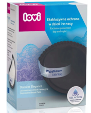 Lovi, Discreet Elegance, jednorazowe wkładki laktacyjne, czarne, 40 szt.