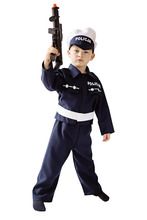 Policjant mundur, Lux, strój dla dziecka, 122/128