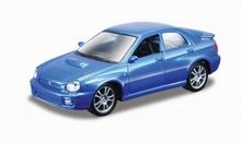 Maisto, Subaru Impreza WRX 2002, pojazd, niebieski