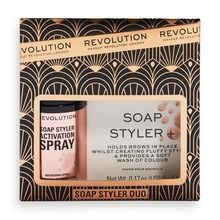 MakeUp Revolution, zestaw, Soap Styler Duo