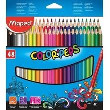 Maped, Colorpeps, kredki trójkątne, 48 kolorów