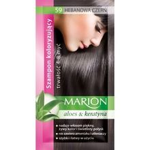 Marion, szampon koloryzujący, 4-8 myć, nr 59 hebanowa czerń