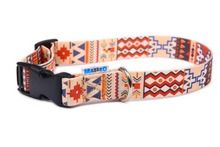 Matteo, obroża dla psa, klamra plastikowa, boho, 18-30 cm