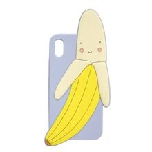 Meri Meri, etui na iPhone X & XS, Banan