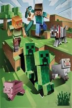 Minecraft, koc polarowy, 100-150 cm