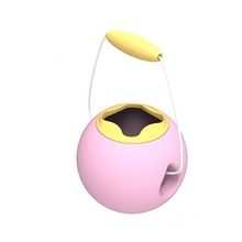 Mini Ballo Quut, małe wiaderko wielofunkcyjne, Sweet Pink + Yellow Stone
